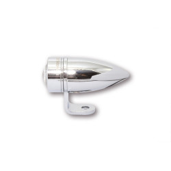 Intermitente/luz de posición LED HIGHSIDER pro Apollo Classic - 2en1 - homologado E - negro/ahumado - Pareja 2