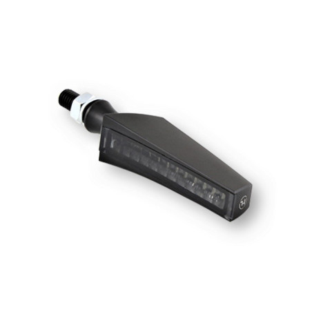 Intermitente secuencial LED HIGHSIDER pro STS 1 - homologado E - negro/ahumado - par
