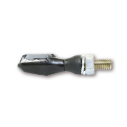 Intermitente LED HIGHSIDER pro Blaze - homologado E - negro/traslúcido - Pareja 2