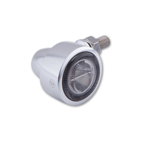 Intermitente LED HIGHSIDER pro Classic-X1 - homologado E - plata/ahumado - par