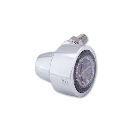 Intermitente LED HIGHSIDER pro Classic-X1 - homologado E - plata/ahumado - par