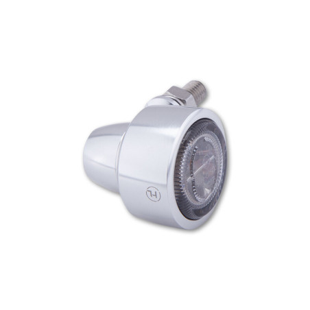 Intermitente LED HIGHSIDER pro Classic-X1 - homologado E - plata/ahumado - par