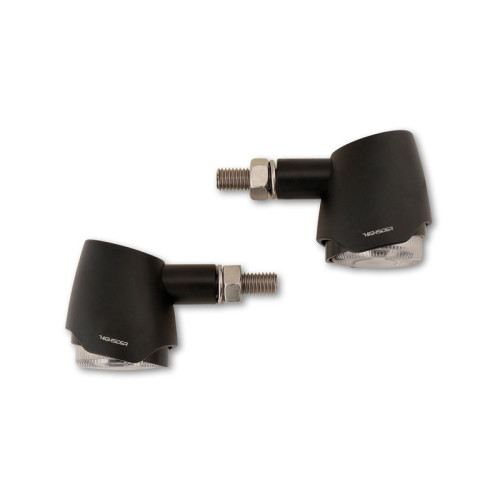 Intermitente LED HIGHSIDER pro Akron-X - homologado E - negro/ahumado - par