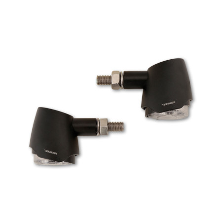 Intermitente LED HIGHSIDER pro Akron-X - homologado E - negro/ahumado - par