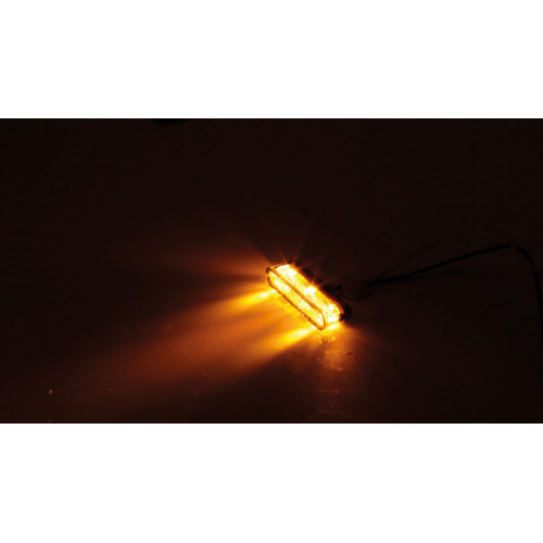 Intermitente LED HIGHSIDER pro Sonic-X2 - homologado E - cromado/traslúcido - Pareja
