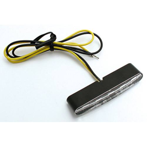 Piloto trasero/intermitente LED HIGHSIDER pro Little Bronx - oro/ahumado - Pareja