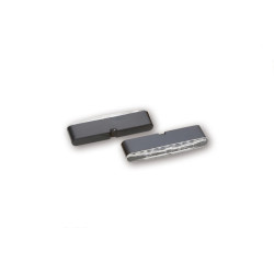 Piloto trasero/intermitente LED HIGHSIDER pro Little Bronx - oro/ahumado - Pareja 2