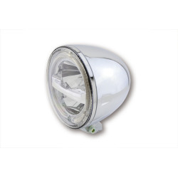 Faro delantero LED HIGHSIDER pro Circle - 5 3/4 inch - cromado - 1 pieza