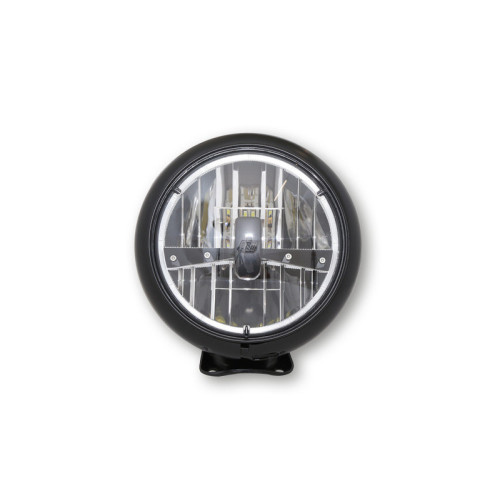 Faro delantero LED HIGHSIDER pro HD-Style Type 3 - 7 inch - negro - 1 pieza