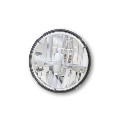 Óptica de faro delantero LED HIGHSIDER pro Type 3 - 7 inch - negro