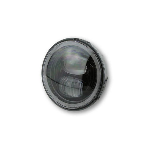 Óptica de faro delantero LED HIGHSIDER pro Type 7 - 5 3/4 inch - negro