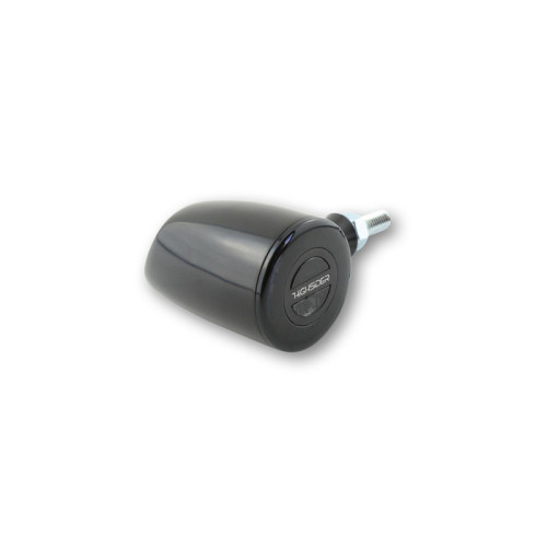 Piloto trasero/intermitente LED HIGHSIDER pro Rocket Classic - 3en1 - homologado E - negro/ahumado - par