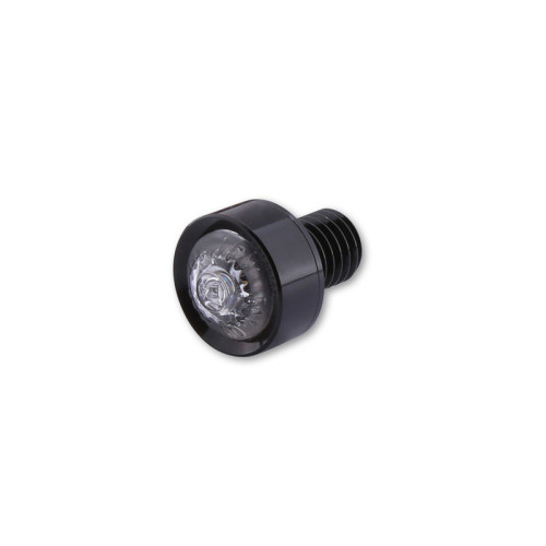 Piloto trasero LED HIGHSIDER pro Mono - negro/traslúcido - 1 pieza