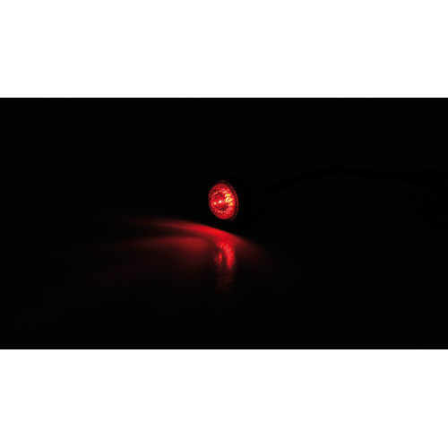 Piloto trasero LED HIGHSIDER pro Mono - negro/traslúcido - 1 pieza