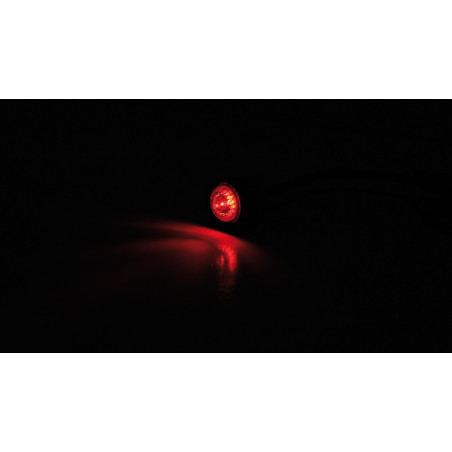 Piloto trasero LED HIGHSIDER pro Mono - negro/traslúcido - 1 pieza