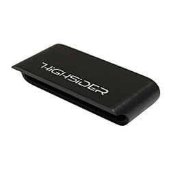 Carcasa de aluminio HIGHSIDER pro Stripe - para piloto trasero LED o intermitente - negro - 1 pieza