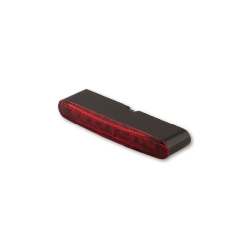 Piloto trasero LED HIGHSIDER pro Stripe - negro/rojo - 1 pieza
