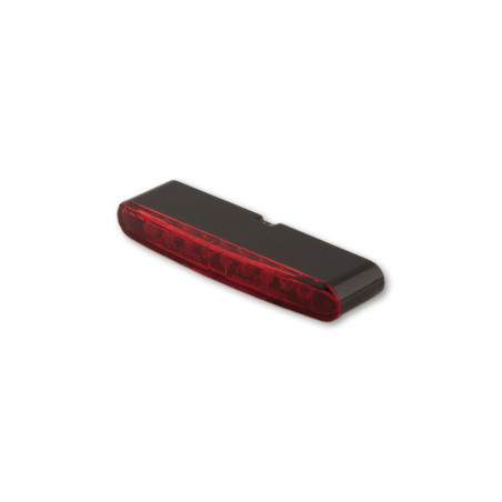 Piloto trasero LED HIGHSIDER pro Stripe - negro/rojo - 1 pieza