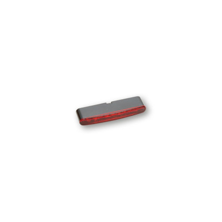 Piloto trasero LED HIGHSIDER pro Stripe - negro/rojo - 1 pieza