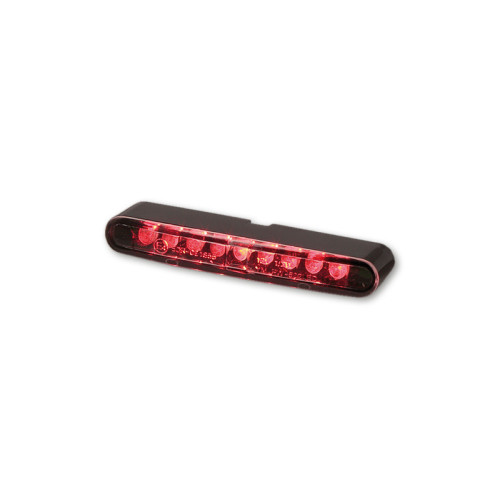 Piloto trasero LED HIGHSIDER pro Stripe - negro/traslúcido - 1 pieza