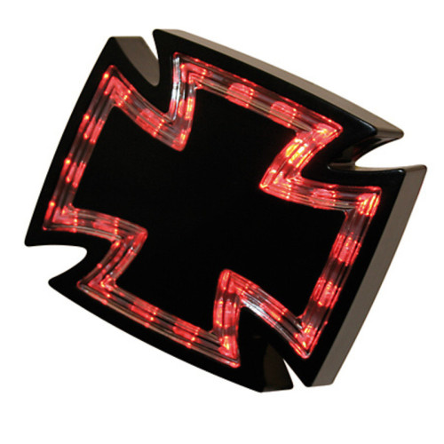 Piloto trasero LED HIGHSIDER pro Gothic - negro/traslúcido - 1 pieza