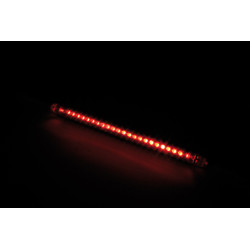 Piloto trasero LED HIGHSIDER pro String - negro/rojo - 1 pieza