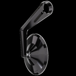 Retrovisor extremo de manillar HIGHSIDER pro Montana largo – negro – 1 pza 2