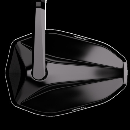 Retrovisor extremo de manillar HIGHSIDER pro Victory largo – negro – 1 pza