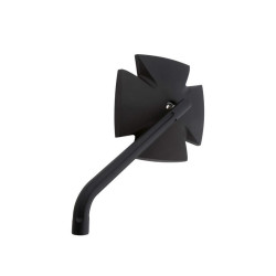 Retrovisor de manillar HIGHSIDER pro Iron Cross - negro 2