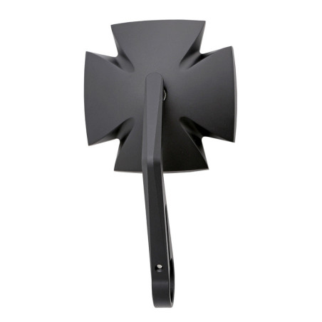 Retrovisor contrapeso de manillar HIGHSIDER pro Iron Cross - negro