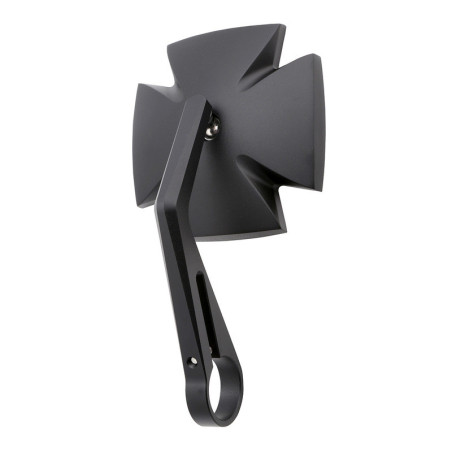 Retrovisor contrapeso de manillar HIGHSIDER pro Iron Cross - negro