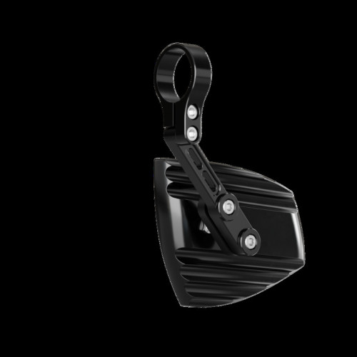 Retrovisor contrapeso de manillar HIGHSIDER pro Wave - negro/negro