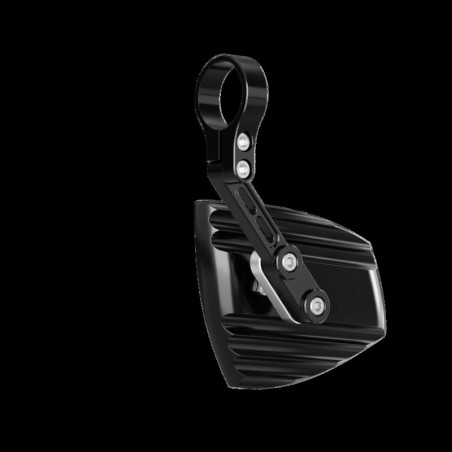 Retrovisor contrapeso de manillar HIGHSIDER pro Wave - negro/plata