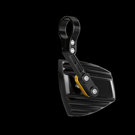 Retrovisor contrapeso de manillar HIGHSIDER pro Wave - negro/oro