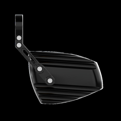 Retrovisor contrapeso de manillar HIGHSIDER pro Wave - negro/oro