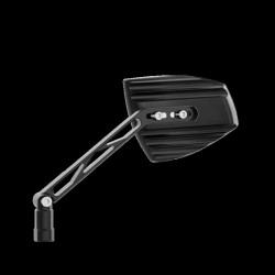 Retrovisor de manillar HIGHSIDER pro Wave - negro/negro 2