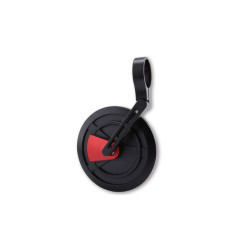 Retrovisor contrapeso de manillar HIGHSIDER pro Enterprise - negro/rojo 2