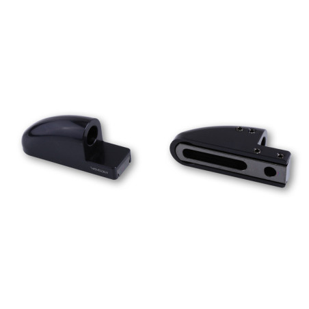 Set adaptadores HIGHSIDER pro FB-1 para retrovisor de carenado - corto - mecanizado CNC