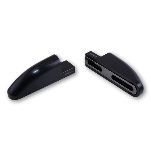 Set adaptadores HIGHSIDER pro FB-1 para retrovisor de carenado - largo - mecanizado CNC