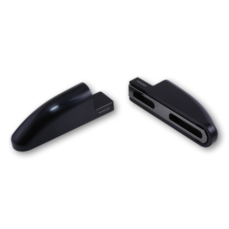 Set adaptadores HIGHSIDER pro FB-1 para retrovisor de carenado - largo - mecanizado CNC