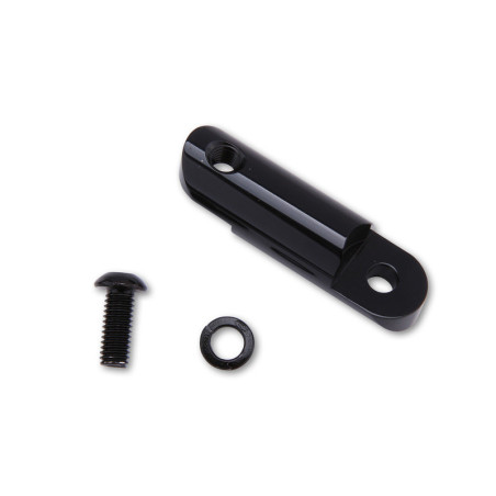 Extensor de retrovisor HIGHSIDER pro 16-L - negro brillante