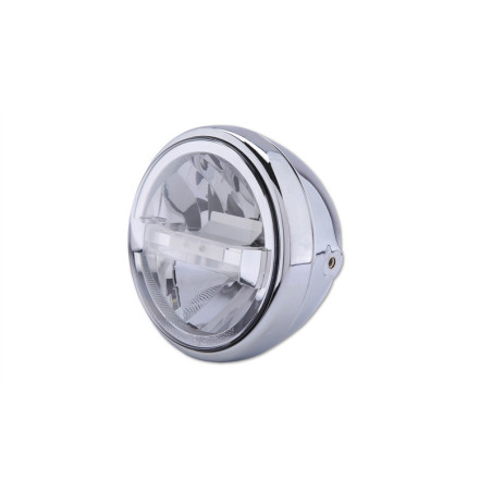 Faro delantero LED HIGHSIDER pro Reno Type 4 - cromado - 1 pieza