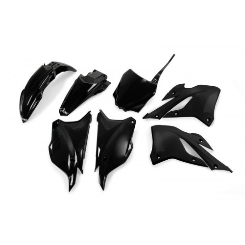 Kit de Plástica UFO - Negro Kawasaki KX85