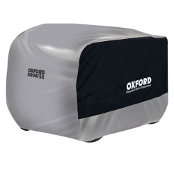 Funda de protección para exterior OXFORD Aquatex - ATV / Quad - Negro / Plata - L