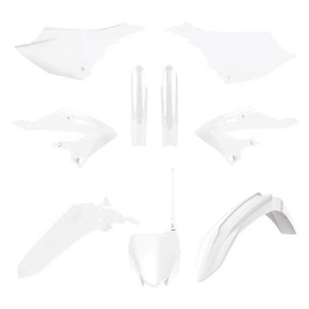 Kit de plastica POLISPORT - blanco Yamaha YZ125 / 250