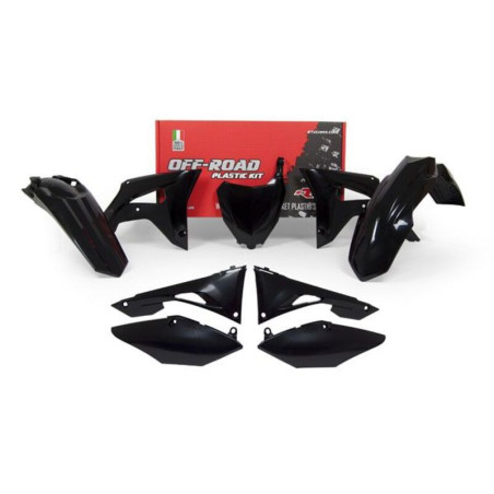 Kit de plástica RACETECH (6 pcs) - Negro