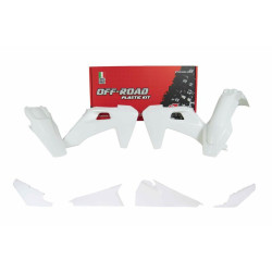 Kit de plástica RACETECH (5 pcs) - Blanco