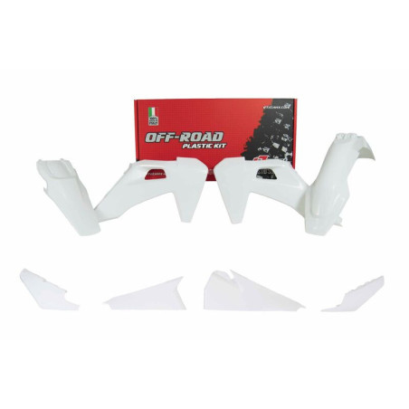 Kit de plástica RACETECH (5 pcs) - Blanco