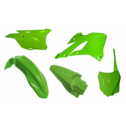 Kit de plástica RACETECH (5 pcs) - Verde