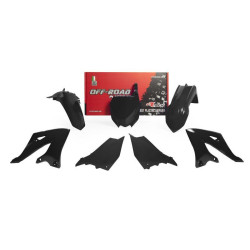 Kit de plástica RACETECH (5 pcs) - Negro